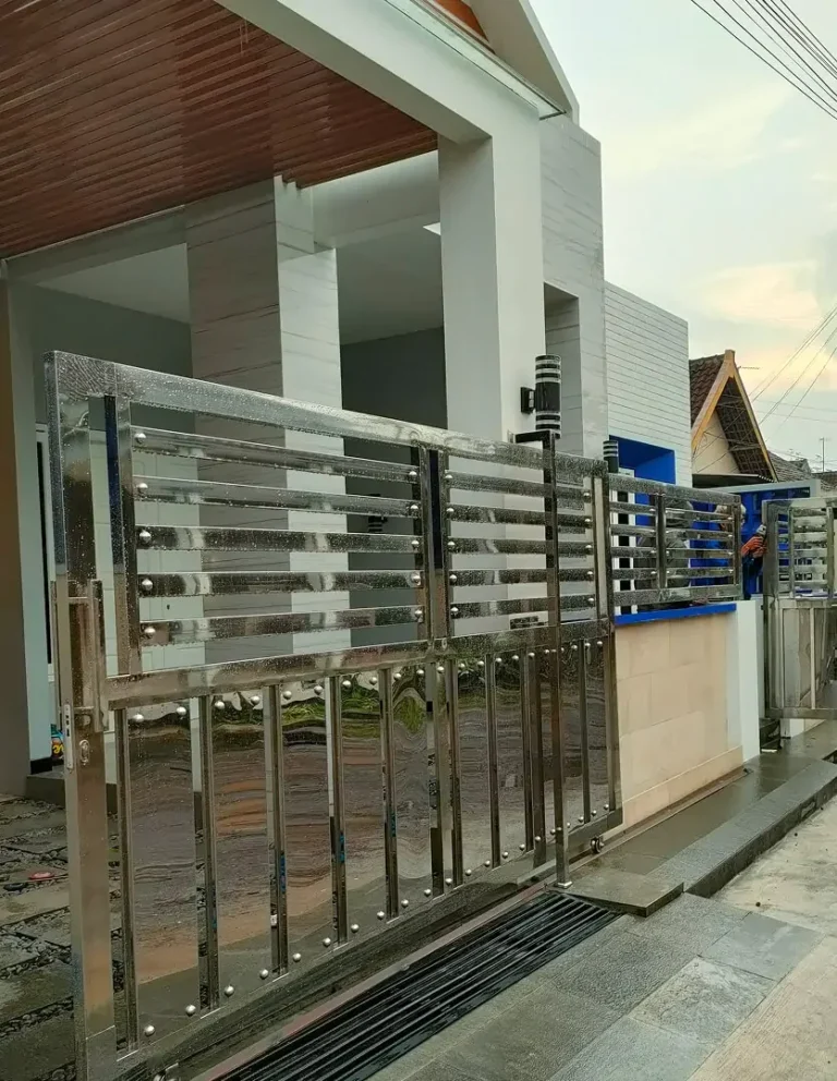 Pagar Stainless Steel Pujon Rajin Jaya